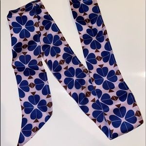 Kate Spade Clover Skinny Scarf